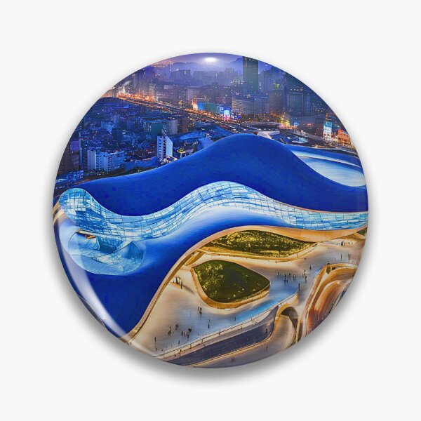 Item preview, DONGDAEMUN VIBRANT CYBERPUNK SEOUL PLAZA  designed and sold by milestotreasure.