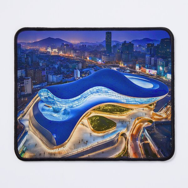 Item preview, DONGDAEMUN VIBRANT CYBERPUNK SEOUL PLAZA designed and sold by milestotreasure.