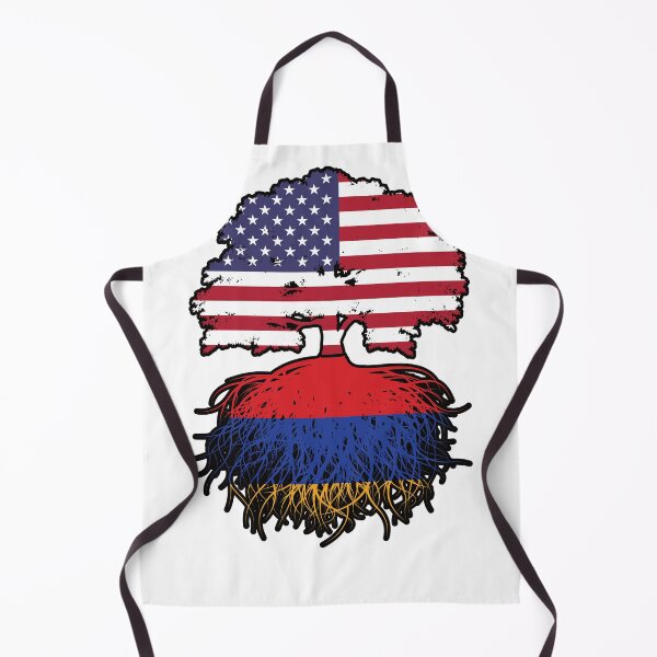 Item preview, Armenia Armenian American USA United States America Tree Roots Flag designed and sold by FlagX.