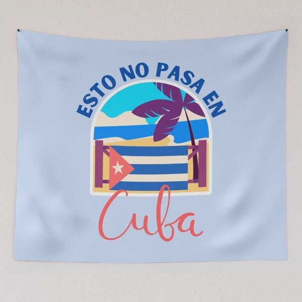 Item preview, Esto No Pasa En Cuba designed and sold by Caring Hearts.