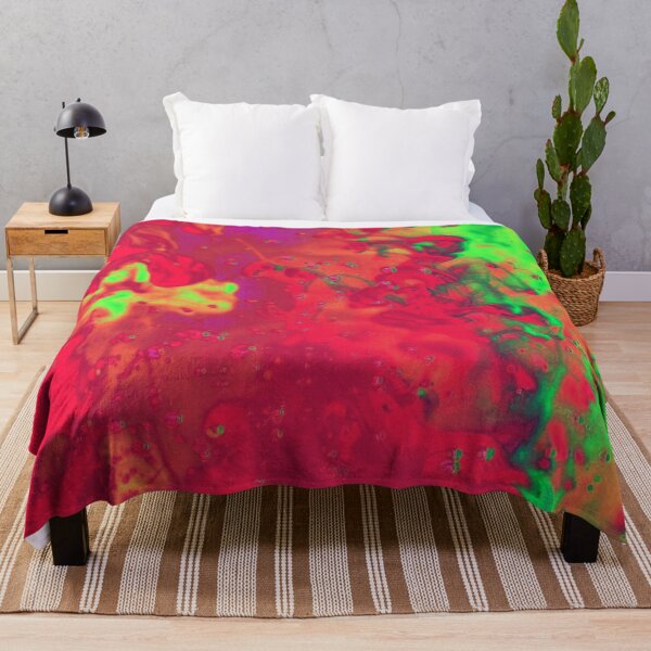 Item preview, Red and Green Abstract Print designed and sold by larissa-myrie.