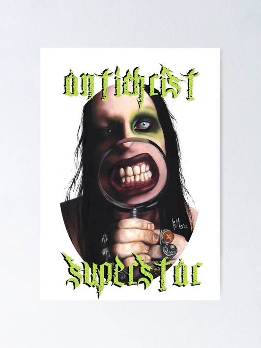 Marilyn manson ポスター Marilyn Manson Poster Portrait New 24x36 - Walmart.com