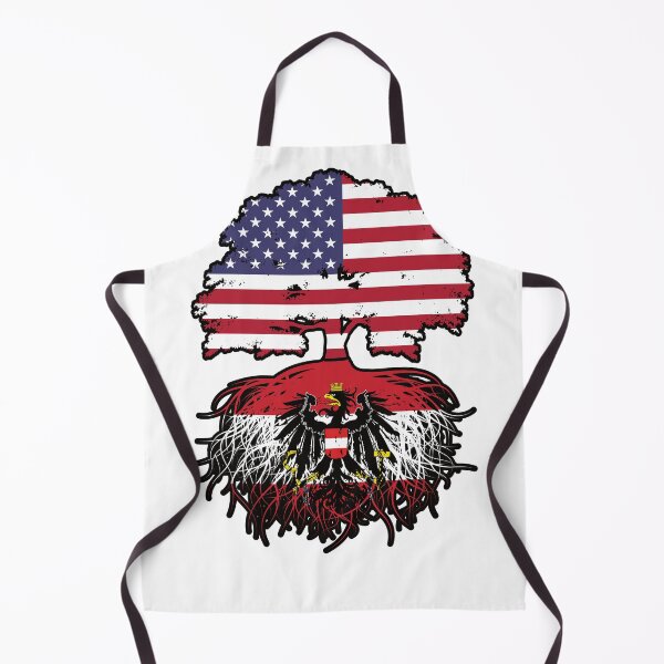 Item preview, Austria Austrian American USA United States America Tree Roots Flag designed and sold by FlagX.