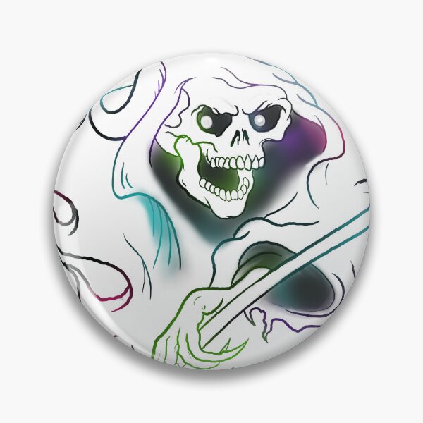 Item preview, Color Grim Reaper tattoo designed and sold by MatrixTattoo.