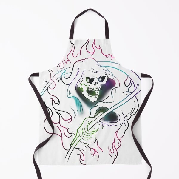 Item preview, Color Grim Reaper tattoo designed and sold by MatrixTattoo.