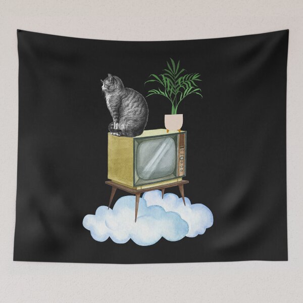 Item preview, Art Cat Aesthetic Cat Vintage Romantic  designed and sold by MarcelooArt.