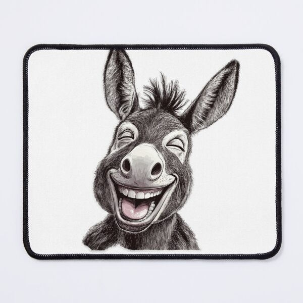 Item preview, Pegatina de burro positivo designed and sold by SmileshareShop.