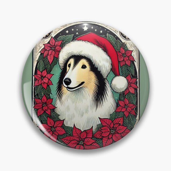 Item preview, Christmas Collie designed and sold by FrictionMaxxing.