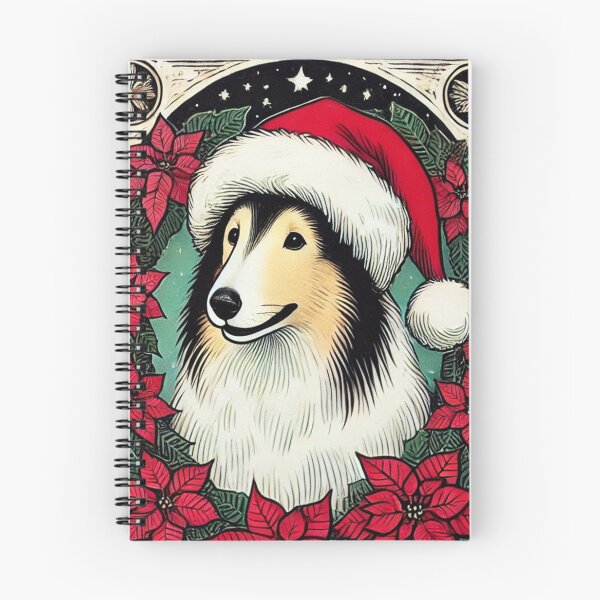 Item preview, Christmas Collie designed and sold by FrictionMaxxing.
