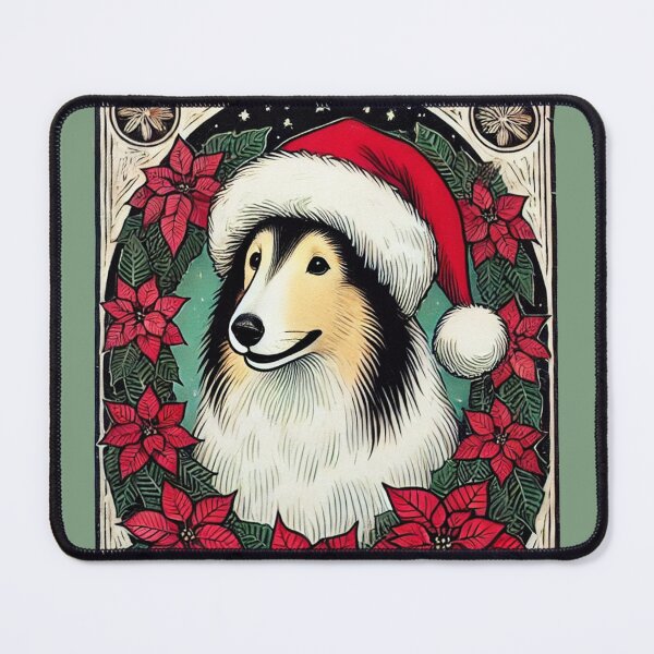 Item preview, Christmas Collie designed and sold by FrictionMaxxing.