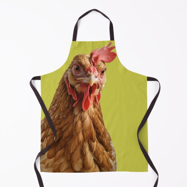 Item preview, Quirky Farmyard Chicken Portrait Isolated 2 designed and sold by taiche.