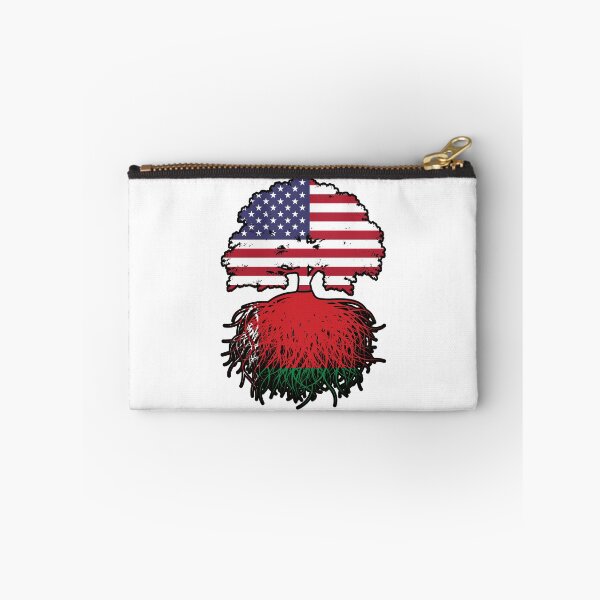 Item preview, Belarus Belarusian American USA United States America Tree Roots Flag designed and sold by FlagX.