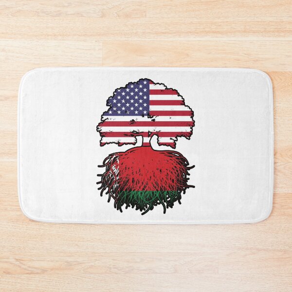 Item preview, Belarus Belarusian American USA United States America Tree Roots Flag designed and sold by FlagX.