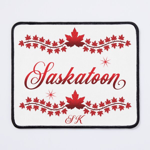 Item preview, Saskatoon in a Big Bold and Red Design from Tjays on a Cool designed and sold by TJays.