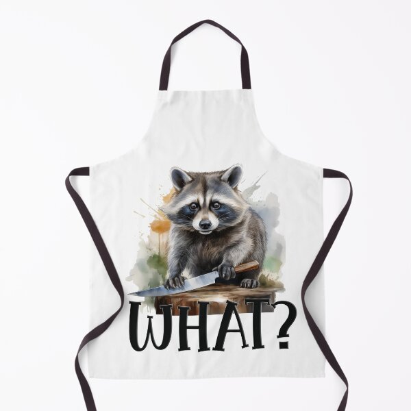 Item preview, Determined Raccoon with a Kitchen Knife, what designed and sold by Eamornia.