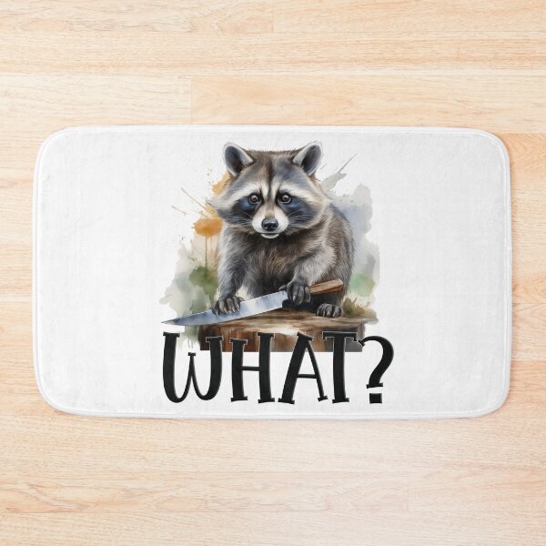 Item preview, Determined Raccoon with a Kitchen Knife, what designed and sold by Eamornia.