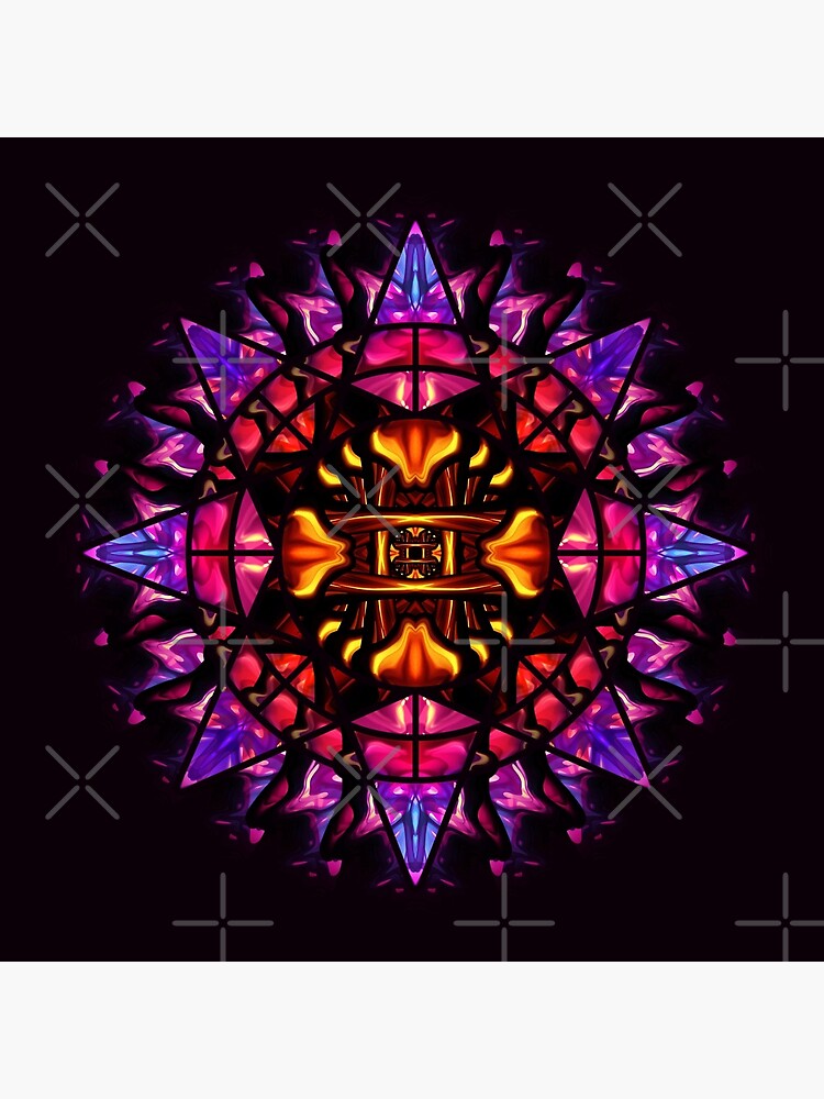 Stained Glass Chaos I by ifourdezign