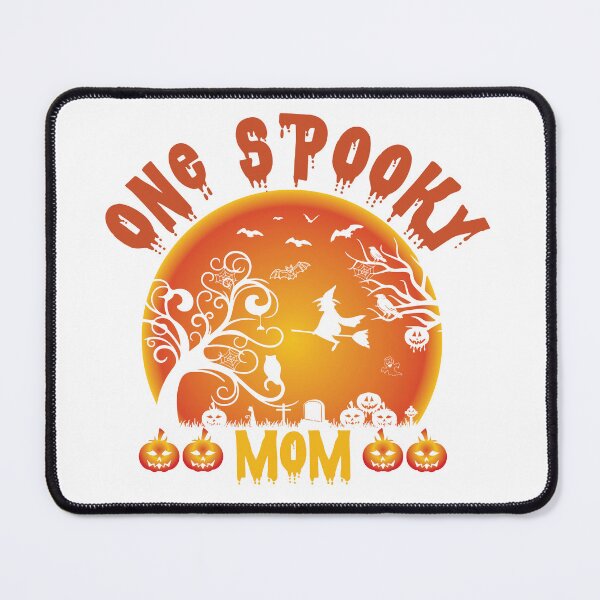 Item preview, One spooky Mom T shirt designed and sold by cookigraphic.