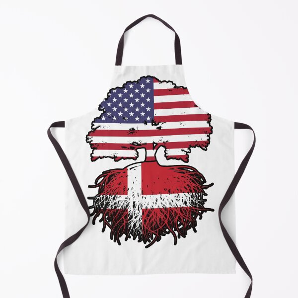 Item preview, Denmark Danish American USA United States America Tree Roots Flag designed and sold by FlagX.