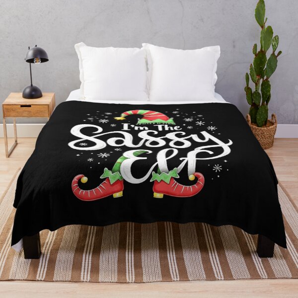 Item preview, I'm the Sassy Elf Christmas Matching Family Group Women Girls designed and sold by clothesy7.