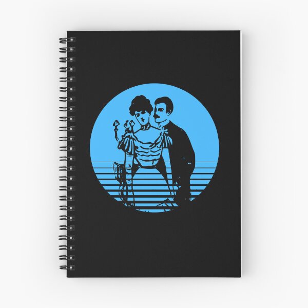 Item preview, Victorian Couple in retro teal circle  designed and sold by MarigoldandLily.