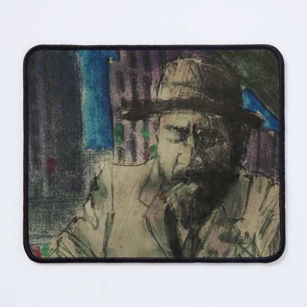 Item preview, Expressionist jazz depiction of pianist Thelonious Monk designed and sold by Jason Hampton.