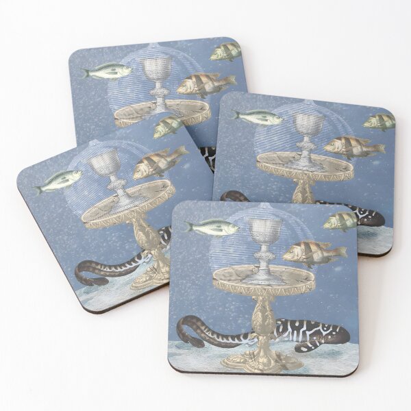 Item preview, Surreal Aquatic Fish Vintage Oceanic designed and sold by SoulscapeStudio.