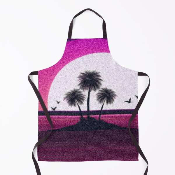 Item preview, Palm island sunset retro grainy photo effect designed and sold by analogsandpixel.