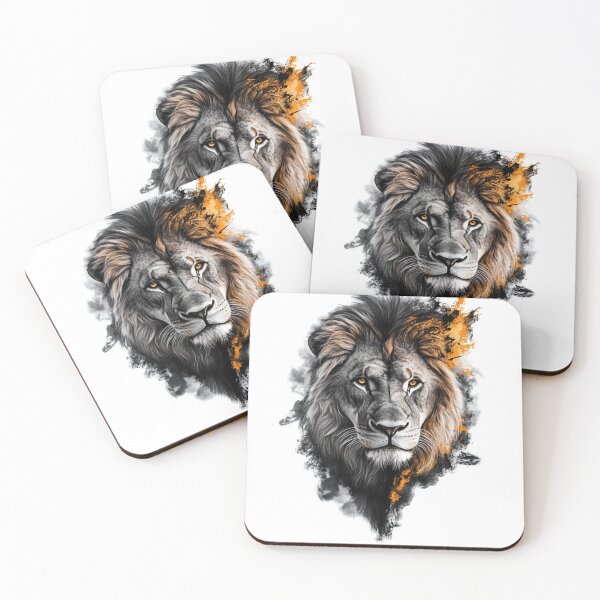 Item preview, Wild and beauty soul lion sticker style designed and sold by SmileshareShop.