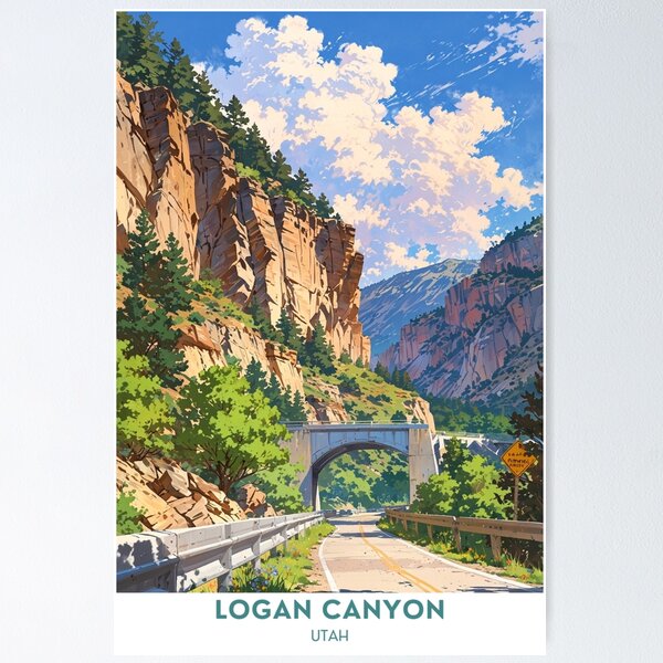 Item preview, Logan Canyon, Utah, Scenic Drive designed and sold by Worldscape Wonders.