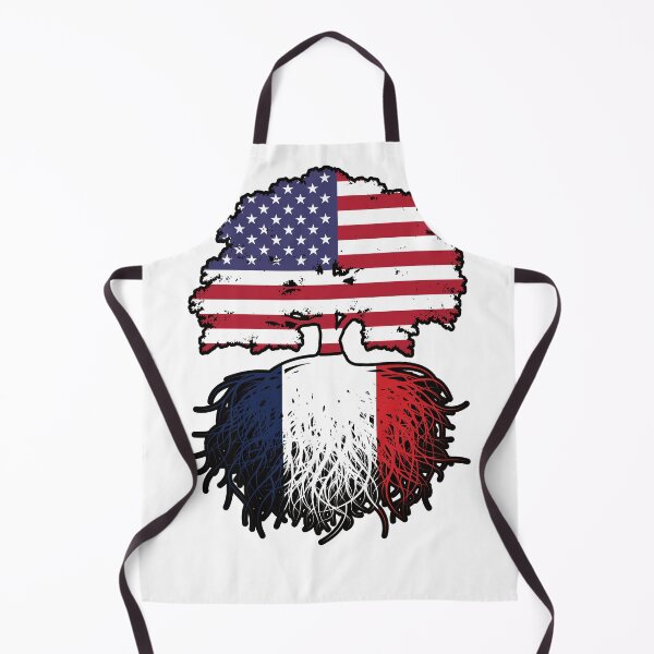 Item preview, France French American USA United States America Tree Roots Flag designed and sold by FlagX.