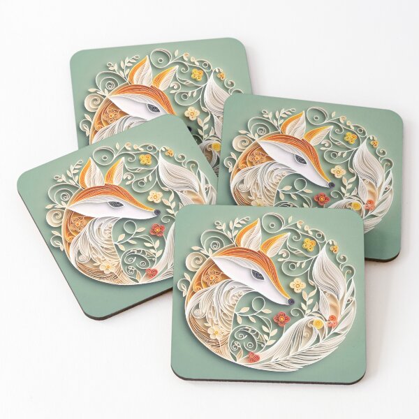 Item preview, Papercraft Green Fox designed and sold by Catobix.