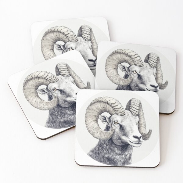 Item preview, Cute ram // angry ram // flowers // majestic // ram poster // hunter designed and sold by SMARTKIT  DESIGNAGENCY.