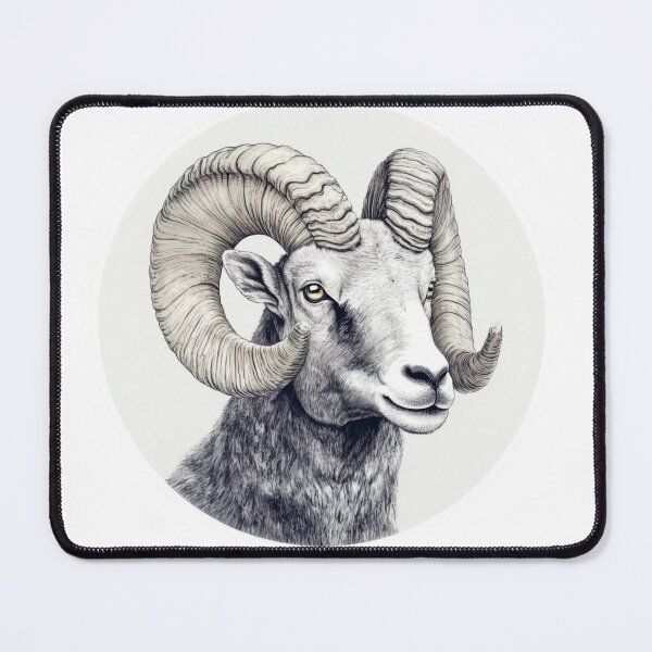 Item preview, Cute ram // angry ram // flowers // majestic // ram poster // hunter designed and sold by SMARTKIT DESIGNAGENCY.