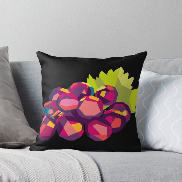 Item preview, grape fruit geometric pop art designed and sold by popartside.