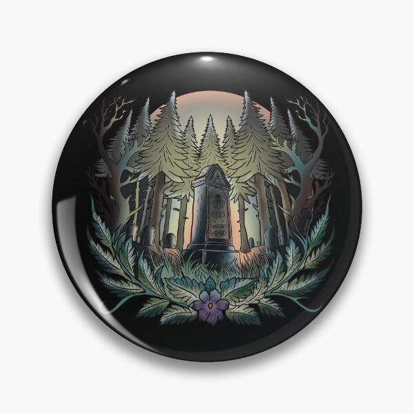 Item preview, Forest graveyard designed and sold by artbypat-17-.