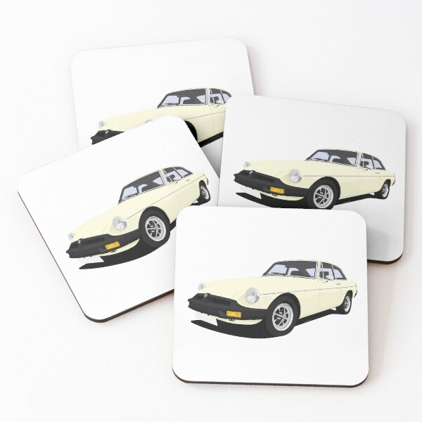 Item preview, MGB GT Pale Yellow designed and sold by neil4404.