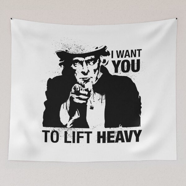 Item preview, I Want You To Lift HEAVY designed and sold by Mariana Hurtado.