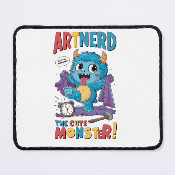 Item preview, artnerd, the cute monster! designed and sold by SztylishDesigns.