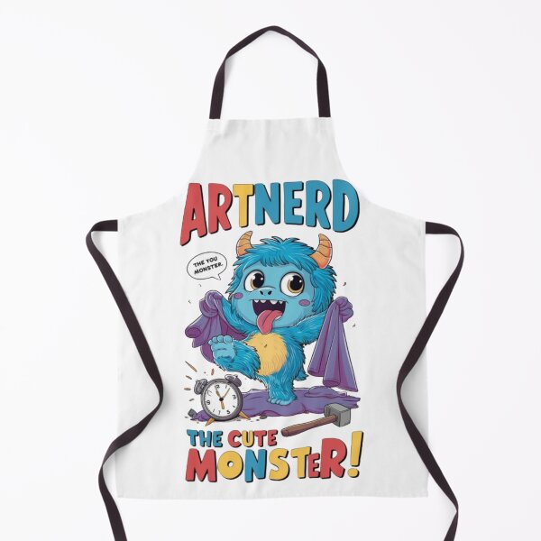 Item preview, artnerd, the cute monster! designed and sold by SztylishDesigns.