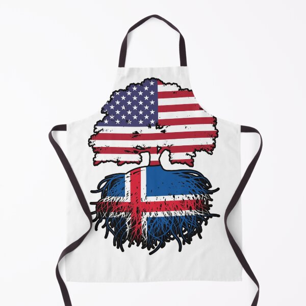 Item preview, Iceland Icelandic American USA United States America Tree Roots Flag designed and sold by FlagX.