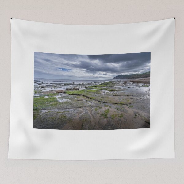 Item preview, Moody Skinningrove Rock Pools designed and sold by MichaelBShannon.
