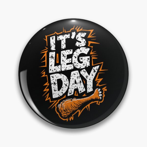 Item preview, It's Leg Day Funny Turkey Thanksgiving designed and sold by Quirky Shirts.