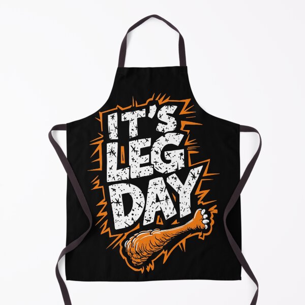 Item preview, It's Leg Day Funny Turkey Thanksgiving designed and sold by Quirky Shirts.