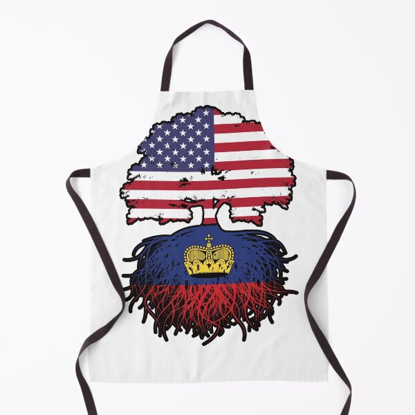 Item preview, Liechtenstein Liechtensteiner American USA United States America Tree Roots Flag designed and sold by FlagX.