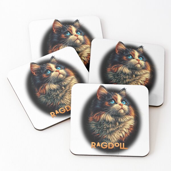 Item preview, Poster Prints T-Shirt Design - Cat Breeds: Ragdoll designed and sold by ForeverPrintsOK.