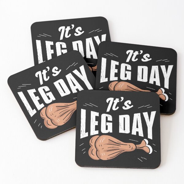 Item preview, It's Leg Day Turkey Funny Thanksgiving designed and sold by Quirky Shirts.