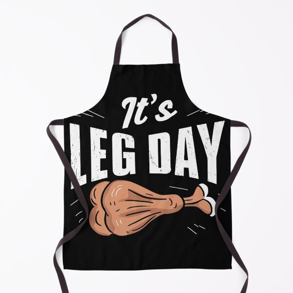 Item preview, It's Leg Day Turkey Funny Thanksgiving designed and sold by Quirky Shirts.