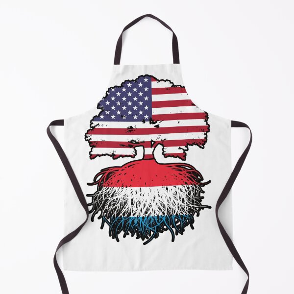 Item preview, Luxembourg Luxembourgian American USA United States America Tree Roots Flag designed and sold by FlagX.