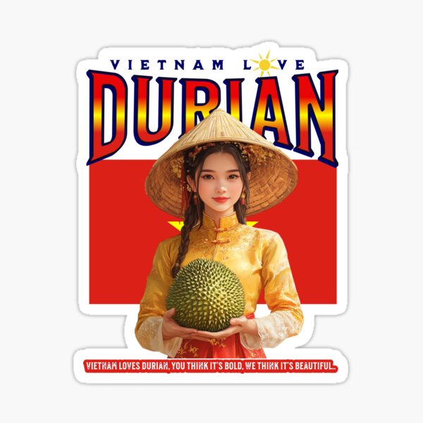 Item preview, Vietnam Durian Pride | Bold & Beautiful designed and sold by DurianCraze.